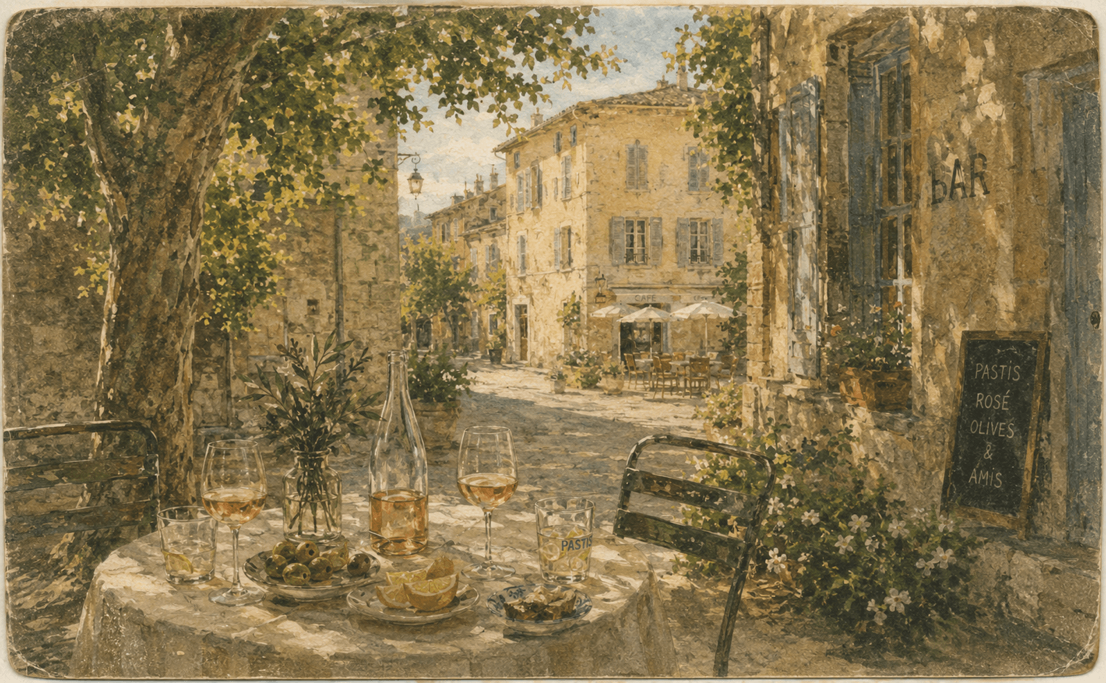 Welcome drinks in Aix-en-Provence